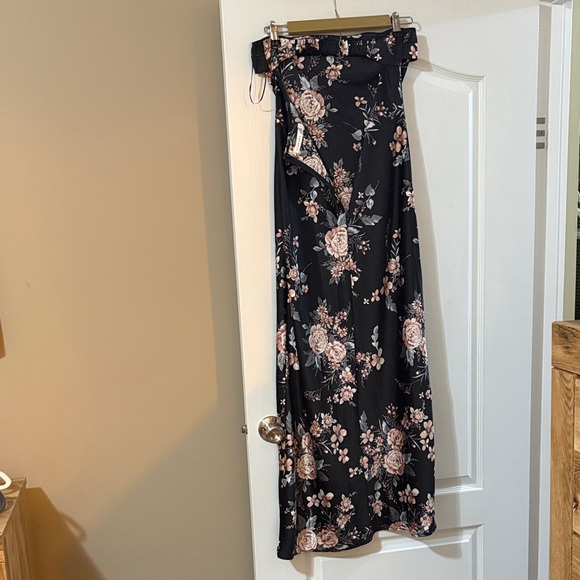 Altar'd State Black Floral Midi Dress - Picture 3 of 3
